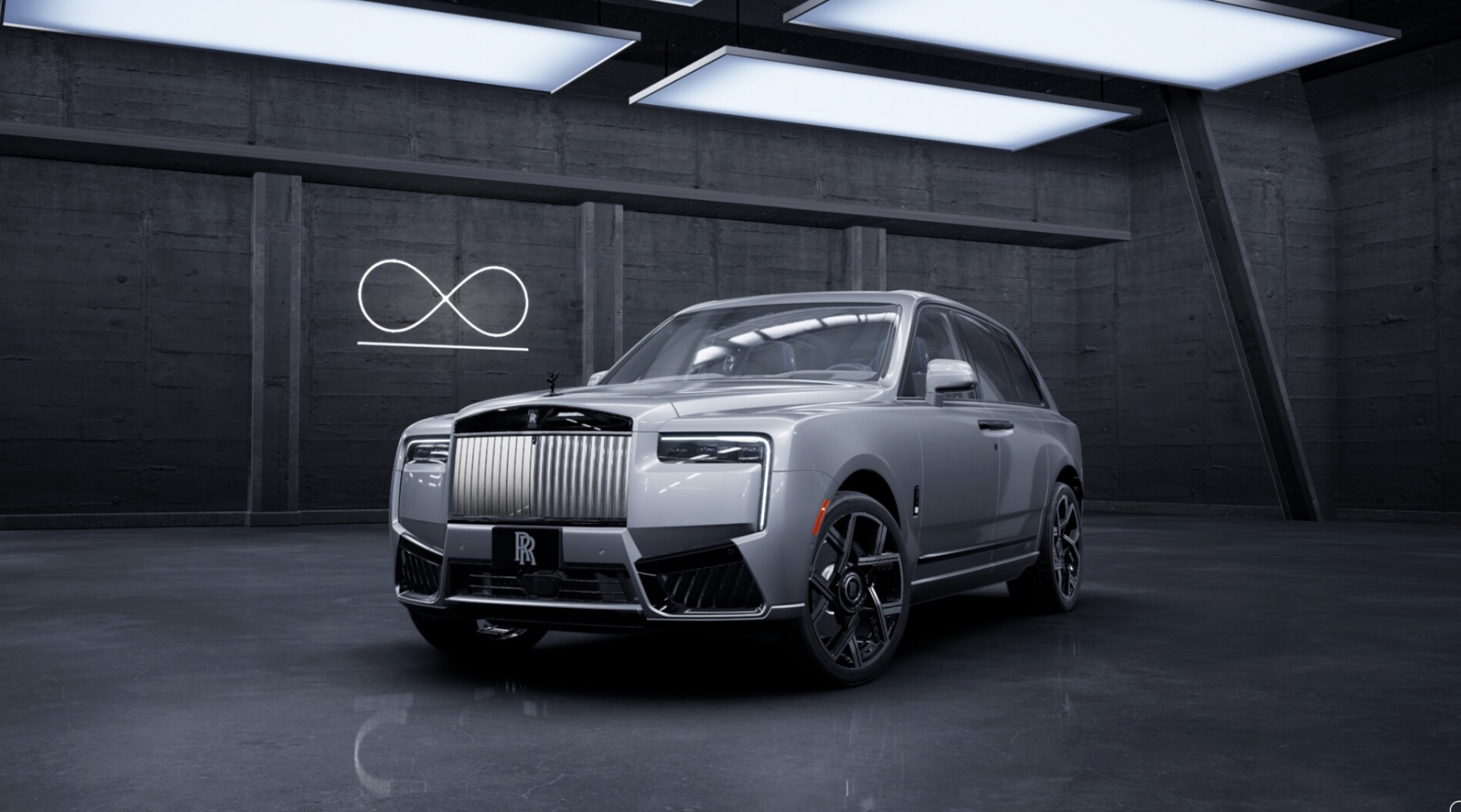 New 2027 Rolls-Royce Black Badge Cullinan for sale $590,000 at McLaren Greenwich in Greenwich CT 06830 1