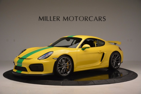 Used 2016 Porsche Cayman GT4 for sale Sold at McLaren Greenwich in Greenwich CT 06830 2