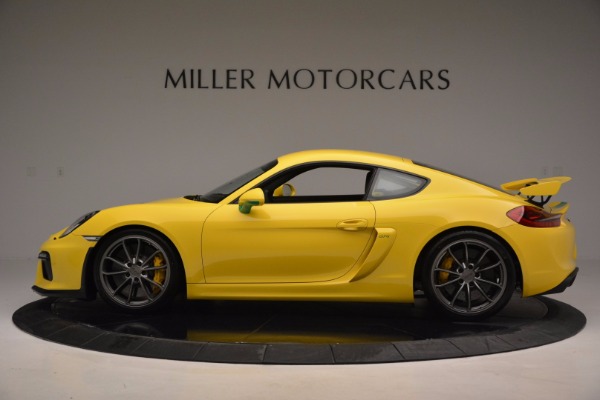 Used 2016 Porsche Cayman GT4 for sale Sold at McLaren Greenwich in Greenwich CT 06830 3