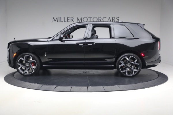 New 2027 Rolls-Royce Black Badge Cullinan for sale $569,350 at McLaren Greenwich in Greenwich CT 06830 3