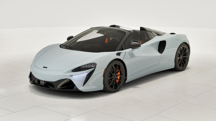 New 2026 McLaren Artura Spider Vision for sale $337,400 at McLaren Greenwich in Greenwich CT 06830 1