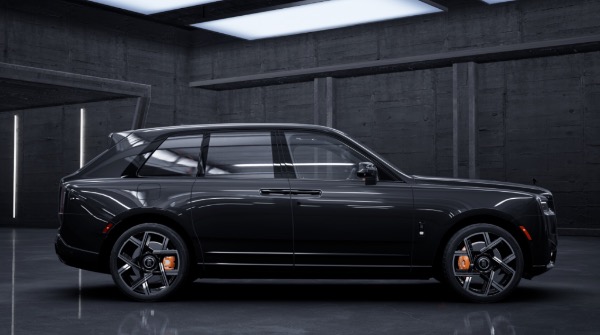 New 2027 Rolls-Royce Black Badge Cullinan for sale $568,650 at McLaren Greenwich in Greenwich CT 06830 3