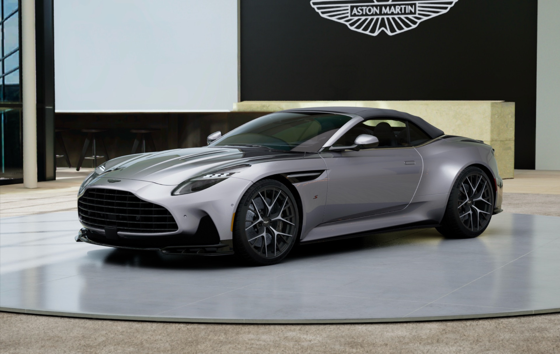 New 2026 Aston Martin DB12 S Volante for sale $371,900 at McLaren Greenwich in Greenwich CT 06830 1