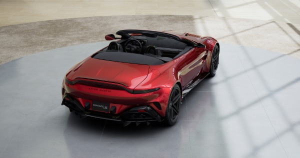 New 2026 Aston Martin Vantage S Roadster for sale $268,000 at McLaren Greenwich in Greenwich CT 06830 3