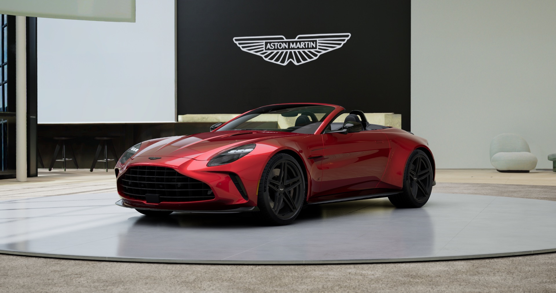 New 2026 Aston Martin Vantage S Roadster for sale $268,000 at McLaren Greenwich in Greenwich CT 06830 1
