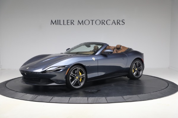 Used 2025 Ferrari Roma Spider for sale $309,900 at McLaren Greenwich in Greenwich CT 06830 3