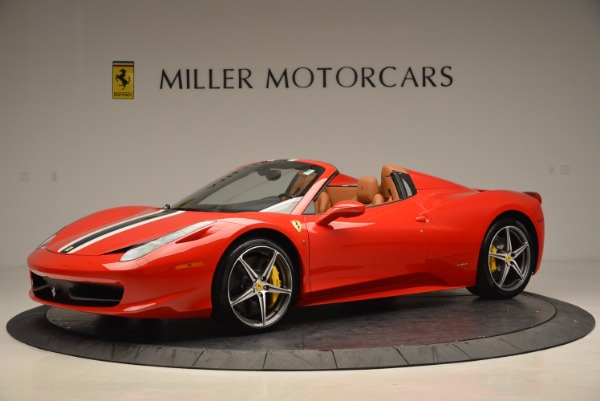 Used 2014 Ferrari 458 Spider for sale Sold at McLaren Greenwich in Greenwich CT 06830 2