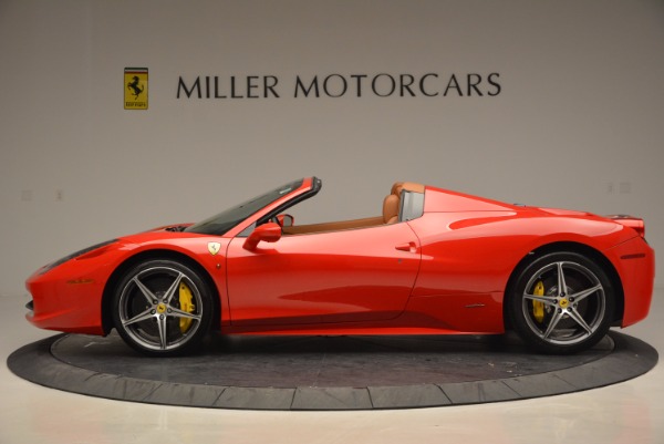 Used 2014 Ferrari 458 Spider for sale Sold at McLaren Greenwich in Greenwich CT 06830 3