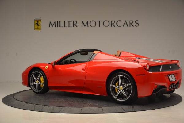 Used 2014 Ferrari 458 Spider for sale Sold at McLaren Greenwich in Greenwich CT 06830 4