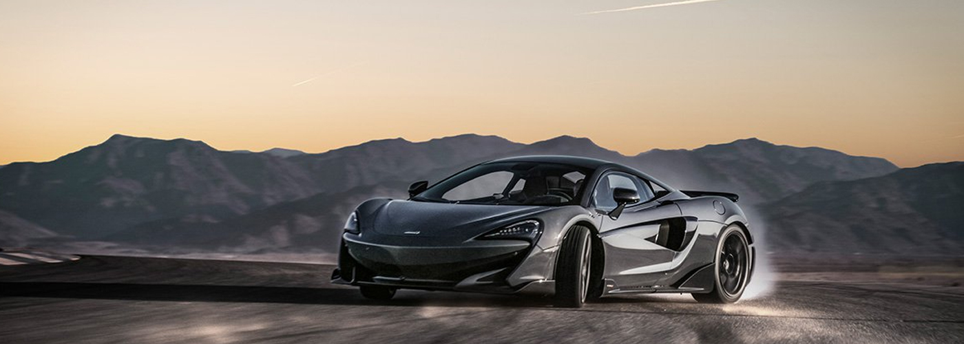 mclaren 600lt front side view