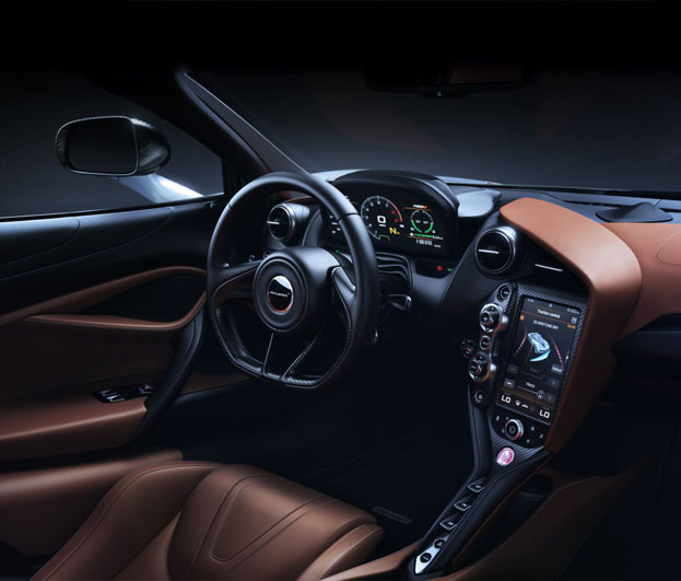 mclaren 720s interior