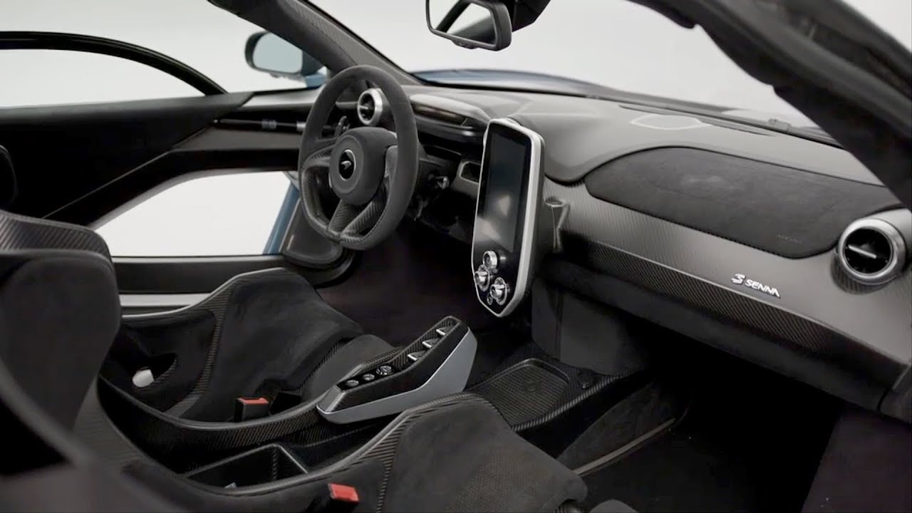 McLaren senna interior